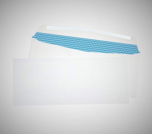 Aimoh #9 Business Envelopes Letter Size, Security White Gummed 500ct