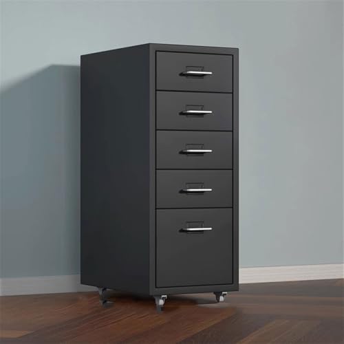 Cabinet File Cabinet 5 Layers Large Capacity Office File Cabinet Multifunctional Data Organizer Cabinet Thickened Cold Rolled Steel Drawer Storage Cabinet Filing Cabinets