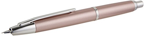 Pilot Fountain Pen Capless Decimo, Champaign Pink Body, F-Nib