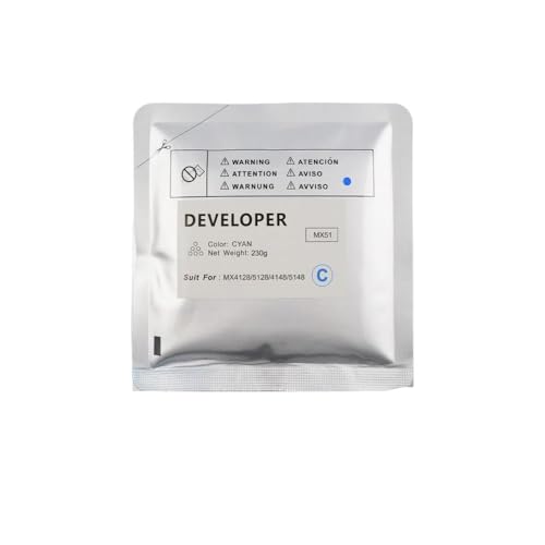 BGGJJ MX51 Developer Material 230g for MX4128 MX5128 MX4148 MX5148 Printers