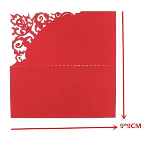 Name Tent Table Cards 200pcs Laser Cut Wedding Table Place Cards Paper Blank Seat Card Elegant Folded Number Name Card Banquet Tables(Color04)