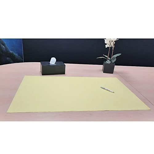Pastel Yellow 38" x 24" Blotter Paper Pack