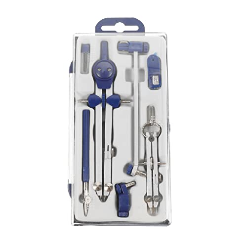 1 Set of 7 Professional Drawing Compasses, Practical Supplies, Geometric Kit
