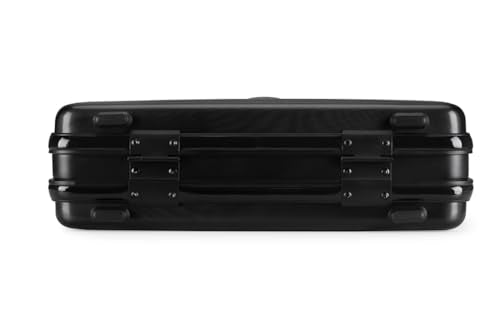 Baxi&barna ABS&PC Business Briefcase, Security Lockbox for Important Documents, New Aluminum Frame Money Box