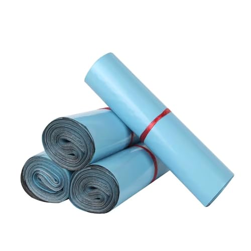 YINUK 50pcs Blue Degradable Mailer Bag Package Envelope Self Adhesive Poly Courier Packaging Bag Parcel Storage Organizer(50x60cm)