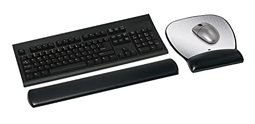 3M Precise Mouse Pad with Gel Wrist Rest, Vertex, 9.2 in x 8.7 in