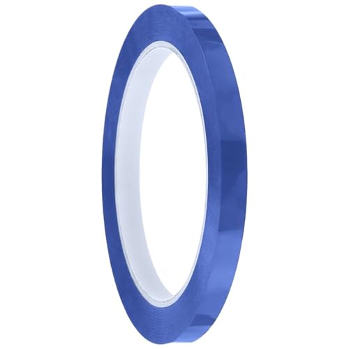 Whiteboard Tape 20Roll 3/5/8mm Length 66M Desktop Positioning Tape Marking Whiteboard Color Discrimination Drawing Grid Line(Blue,8mm)