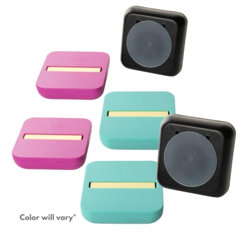 Post-It Pop-Up Note Fashion Dispenser, Assorted Colors (6 Pack)