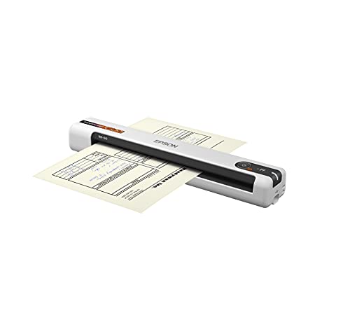 Epson RapidReceipt RR-60 Compact Mobile Document Scanner Receipt