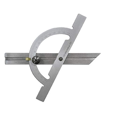PROTRACTOR WITH MOVEABLE BLADE 200 X 400