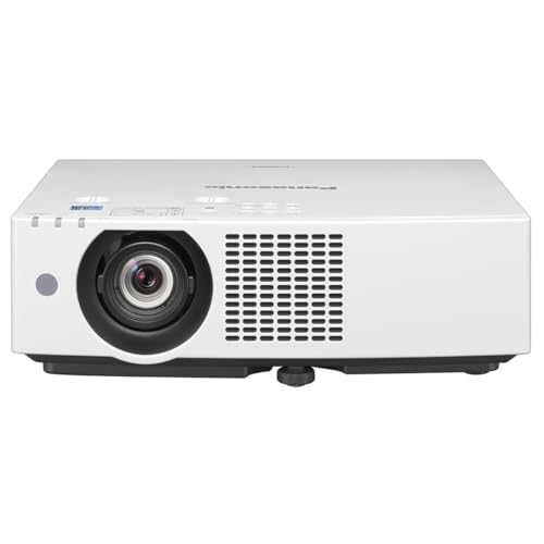 Panasonic PT-VMZ51S WUXGA LCD Laser Projector, 5200 Lumens, No Digital Link, White