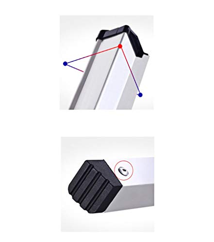 FLYIFE Step Stool Two-Step Ladder Stool, Three-Step Metal Ladder Outdoor Four-Step Ladder Five-Step Double-Sided Stepladders Engineeladder Household Ladder/40 X 74 X 97.7Cm
