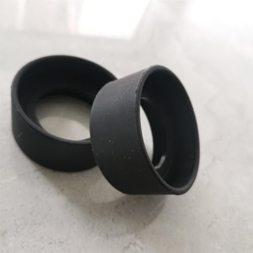 ZTBH Microscope Accessories Kit 2pcs Rubber Eye Cups for Stereo Biological Microscope Inner Diameter 30-40mm Microscope Slides(Inner 36mm B)