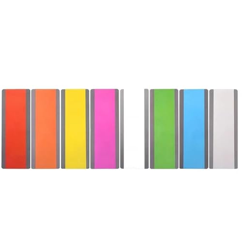 Guided Reading Strips 200 PCS Reading Guide Band for Offices Auxiliary Highlight Bar Plastic Bookmark for Students