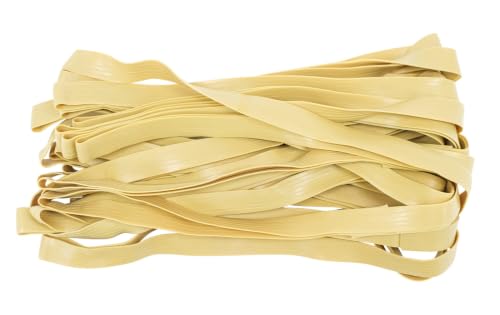 Mytee Products Small Moving Rubber Bands (48 Pack) - 25" Unstretched - 50" Fully Stretched - Yellow Rubber Mover Bands for Pallets, Moving Blankets, Moving Supplies, Boxes, Furniture, TV Bed Dresser