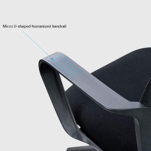 POCHY Flexible Office Chair Office Chair Comfort Desk Chair Adjustable Height Computer Chair 3D Curved Executive Chairs Fashion Managerial Chairs Cozy