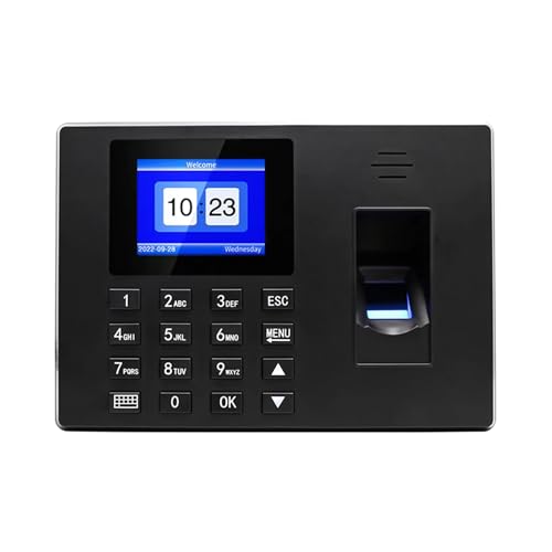 Time Clocks, Clock Attendance Control Machine With Fingerprint, Time 2