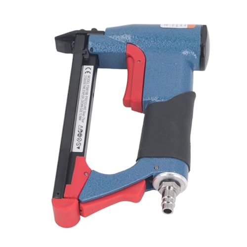 Professional Heavy Duty Stapler Pneumatic Staple Gun 2 Inch Extended Nail Mouth Anti Slip Handle for Woodworking Construction Site