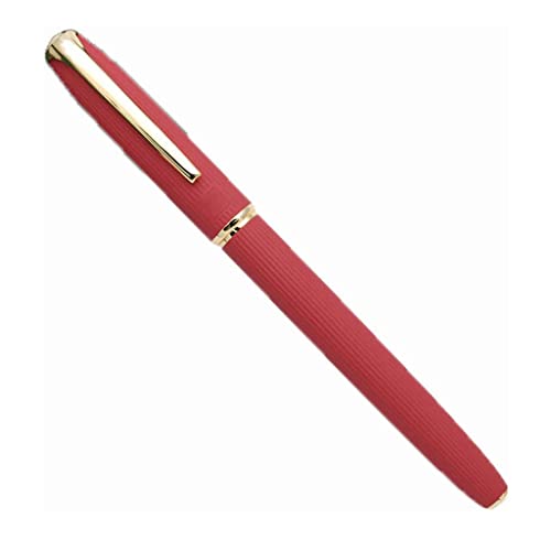 USZWBY Fountain Pen Extra Fine Nib Nib Pen Classic Collection Gift Case Smooth Writing Pens Perfect for Men and Women Calligraphy Pen（Red With Box）