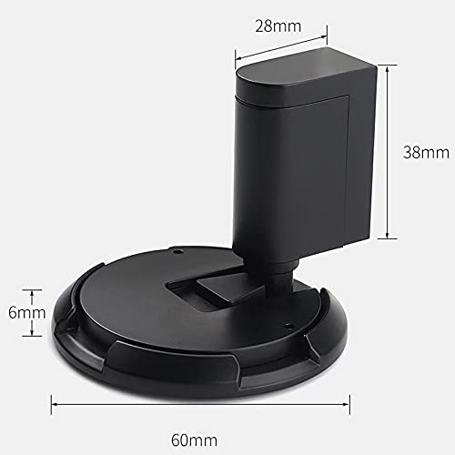 EYPVCLST Windproof Machinery Door Stop Heavy Duty Stopper for Door Hidden Hole Installation,Removable and Adjustable Door Stop Hardware (Color : Gold Plated)