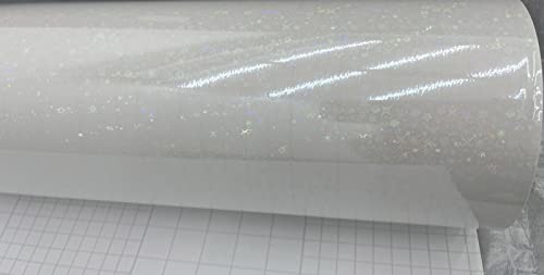 INTBUYING 1116x25in (0.7x31yards) 3mil Cold Laminating Film Glossy Clear Vinyl Roll Lamination Film for Cold Laminator Machine (Laser Star)