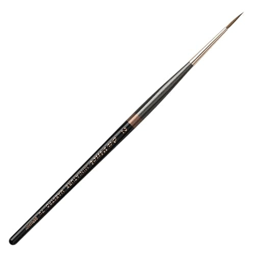 da Vinci Series 70 Miniature Maestro Kolinsky Red Sable, Round, Extra Pointed and Long, Size 2