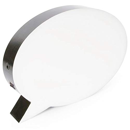 Compatible with Led Message Handwriting Light Box Speech Bubble Shape Writing Board Add 1 Pen for Birthday Wedding