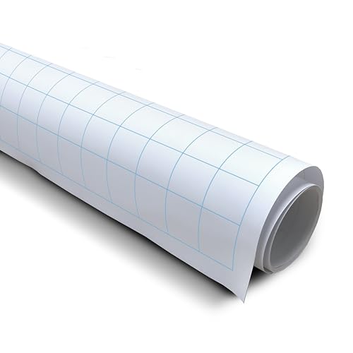 Geyer Instructional Products - 36" x 120" Large Graph Paper Roll, 1" Blue Grid, Ideal for School Classroom Graphing, Designing Blueprints and Floorplans, Tabletop Gaming and Custom Mapping