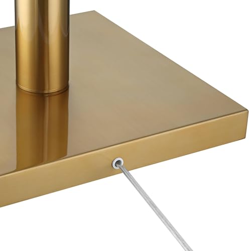 Possini Euro Design Bolivar 72" Tall Oversized 2-Light Warm Gold Floor Lamp