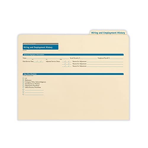 ComplyRight Hiring/Employment Folder, Pack of 25