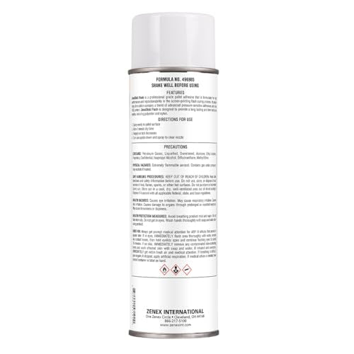 ZenaStick Flash Professional-Grade Flash Adhesive Spray (2 Pack) | 14 oz