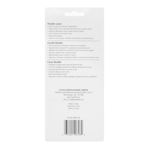 STAEDTLER Flexible Curve, 18 Count, 24 Inch/60cm