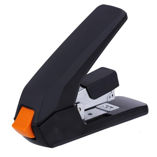 OEKFVCHVZ Stapler No-Jam Hand Grip Metal Save Effort Without Stitching Needle