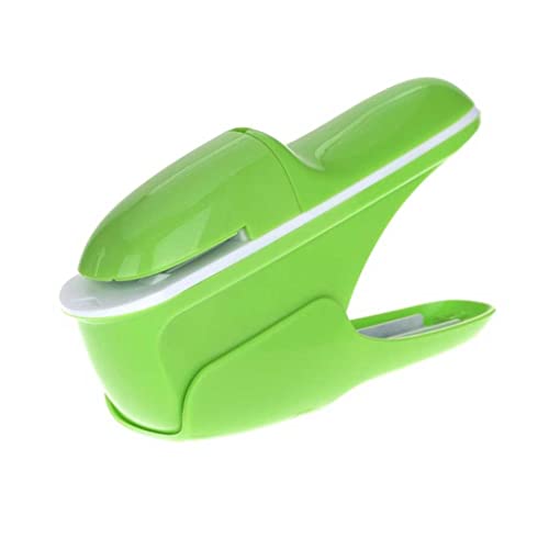 OEKFVCHVZ No Staples Nail Free Stapler Mini Paper Book Binding Stapling Machine Stapleless