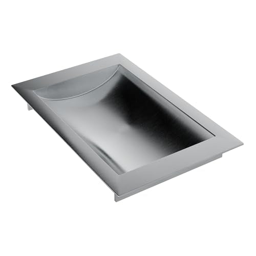 Brixwell Standard Drop In Deal Tray Stainless Steel Brushed Stainless Steel