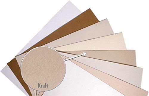SPECKLETONE Kraft - 8.5X14 Card Stock Paper - 100lb Cover (270gsm) - 200 PK