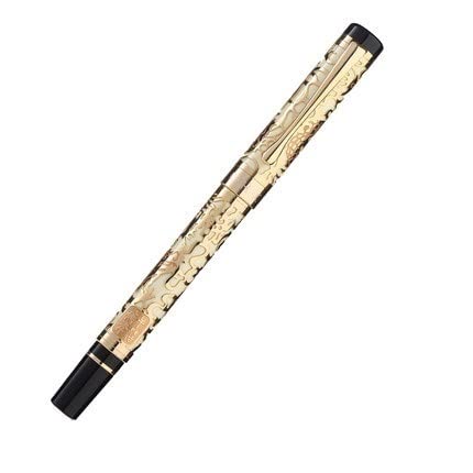 YQBUER Pen Men's high-end Art Elbow Curved tip Hard Pen Calligraphy Ladies Women's Students Box Set Signature Sketch Birthday Gift for Teachers Brand high Value (Color : D, Size : 0.5mm)