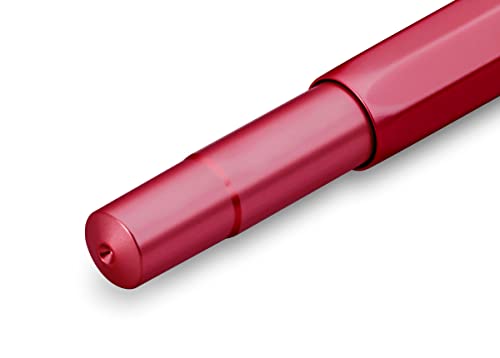 Kaweco COLLECTION Fountain Pen Ruby I Premium Fountain Pen with Steel Nib for Ink Cartridges I Sport Fountain Pen 13 cm I Nib: M (Medium)