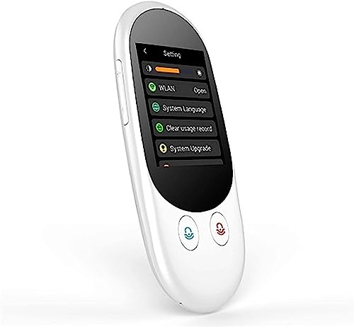 EliteBloom Portable Foreign Language Translators Device, Portable Languages Two Way Instant Voice Translator, Portable Two Way Voice Interpreter,