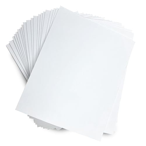 Flipside Products White Foam Board 18” x 24” - Premium Double-Sided with White Foam Core, 3/16" Thick - Photography Mounting, Art Projects, Presentations, Display & Signage – Pack of 25