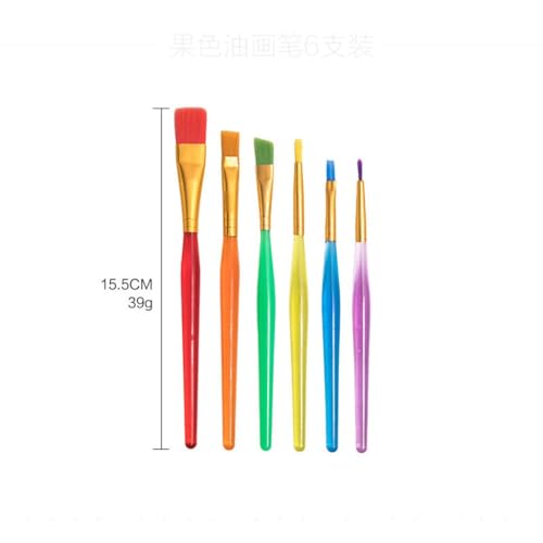 QVEZPRYX Clay Tools 15-piece Set of Graffiti Paintbrush Coffee Carving Needle DIY Sugar Cube Decorative