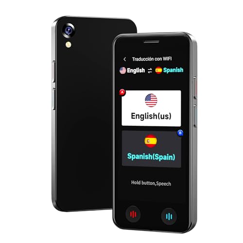 Language Translator Device No WiFi Needed, Instant Pocket AI Translator, traductor de Ingles español, Support 150 Languages Real-TimeVoice Translation, Traductor for Business Travel Study