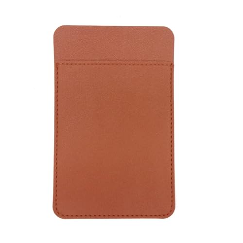 HongJP Pocket Protector 10 Pcs Pen Pouch, Double Layer PU Large Capacity Pocket Bag(Brown)