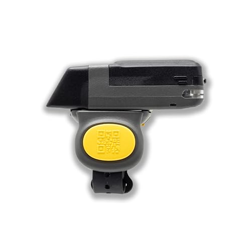 Generalscan R1120 High-Speed Wireless Finger Barcode Scanner, Bluetooth (iOS, Windows, Android), Single Line Laser Reader, Multiple Modes: Finger, Pistol-Grip, Retractable Key Chain (Build Your Own)