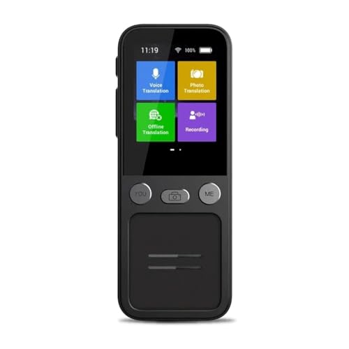 Intelligent Voice Real-time Translator Line Language Recording Large Screen Portable Offline