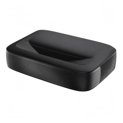 Mini Projector, G3 ust 4k DLP laser projector ,for Bedroom/Outdoor(Black)