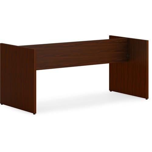 HON Mod Slab Base for 120" Conference Table Top | Traditional Mahogany Finish