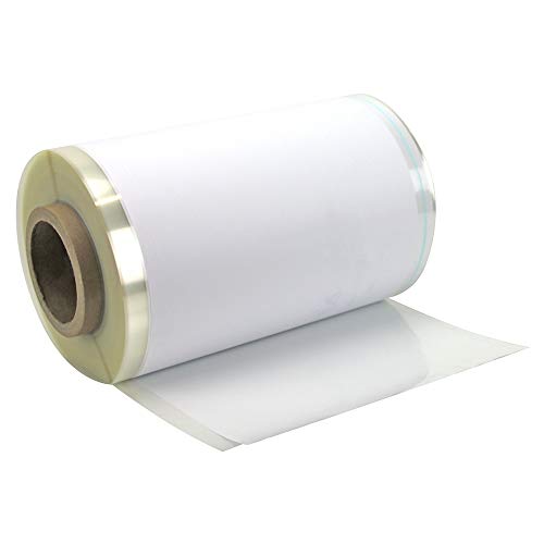 The Library Store Open-Edge Adjustable Book Jacket Covers Gloss 2-mil Polyester Film Rolls (9" x 300 ft.)