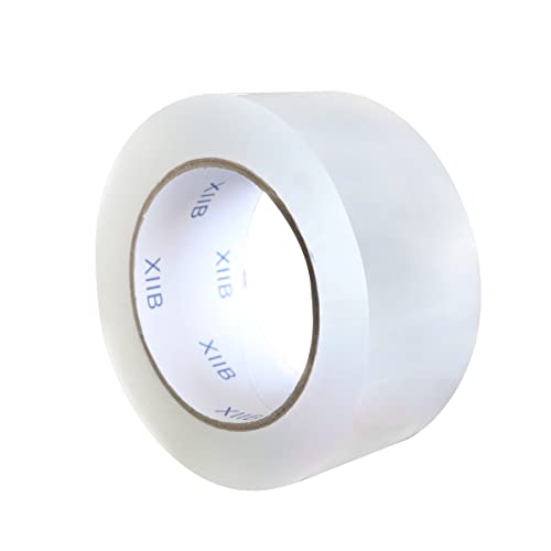 hiLISS 36 Rolls Clear Packing Tape, 2 Inch Wide, 2.0mil Thickness, 110 Yard Per Roll and Heavy Duty Industrial Tape (1 Case-36Rolls)