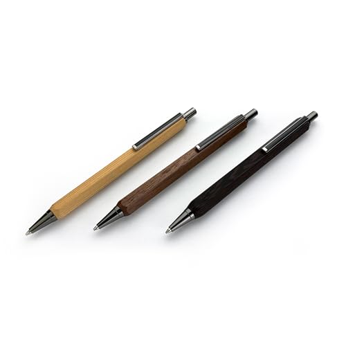 SanHo Studio Mechanical Pencil Hexagon 0.5 Black Walnut HMP05WT